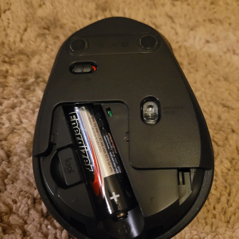 Logitech M330 Black Wireless Mouse